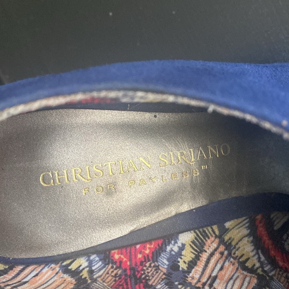 Christian Soriano blue suede shoes - Picture 6 of 6